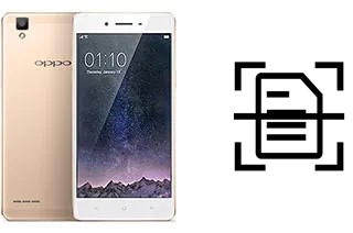 Come scannerizzare su un Oppo F1