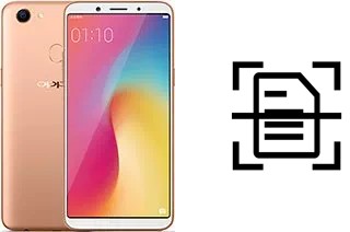 Come scannerizzare su un Oppo F5