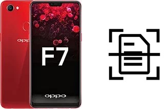 Come scannerizzare su un Oppo F7