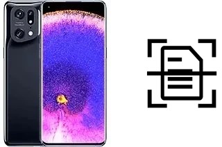 Come scannerizzare su un Oppo Find X5 Pro