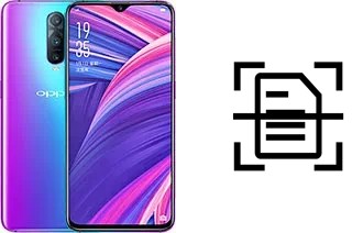 Come scannerizzare su un Oppo R17 Pro