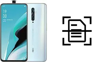 Come scannerizzare su un Oppo Reno2 F