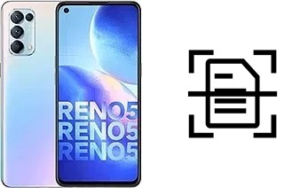 Come scannerizzare su un Oppo Reno5 4G