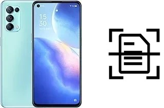 Come scannerizzare su un Oppo Reno5 K