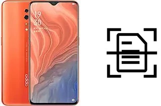 Come scannerizzare su un Oppo Reno Z