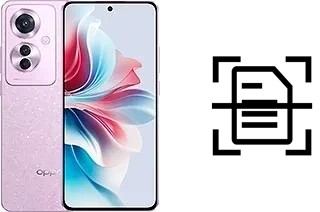 Come scannerizzare su un Oppo Reno11 F