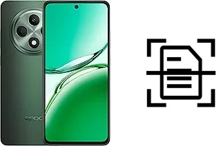 Come scannerizzare su un Oppo Reno12 F 4G