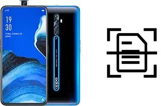 Come scannerizzare su un Oppo Reno2 Z