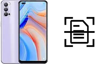 Come scannerizzare su un Oppo Reno4 5G