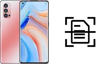 Come scannerizzare su un Oppo Reno4 Pro 5G