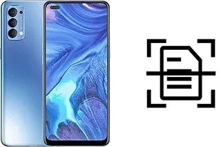 Come scannerizzare su un Oppo Reno4