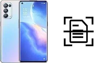 Come scannerizzare su un Oppo Reno5 Pro 5G