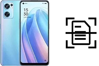 Come scannerizzare su un Oppo Reno7 SE 5G