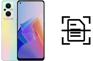 Come scannerizzare su un Oppo F21 Pro 5G