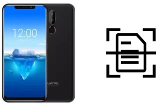 Come scannerizzare su un Oukitel C12 Pro