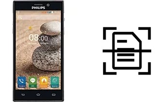 Come scannerizzare su un Philips V787