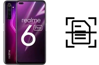 Come scannerizzare su un Realme 6 Pro