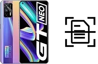 Come scannerizzare su un Realme GT Neo