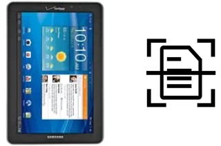 Come scannerizzare su un Samsung Galaxy Tab 7.7 LTE I815