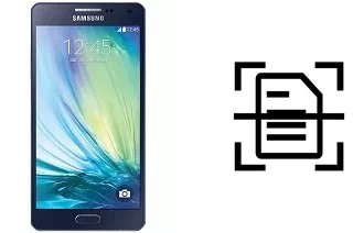 Come scannerizzare su un Samsung Galaxy A5