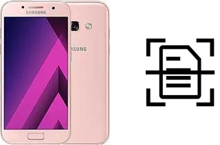 Come scannerizzare su un Samsung Galaxy A3 (2017)