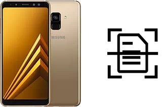 Come scannerizzare su un Samsung Galaxy A8 (2018)