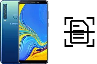 Come scannerizzare su un Samsung Galaxy A9 (2018)