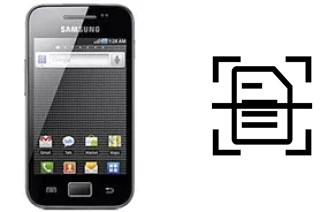 Come scannerizzare su un Samsung Galaxy Ace S5830I