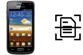 Come scannerizzare su un Samsung Galaxy W I8150