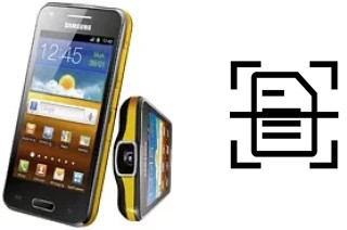 Come scannerizzare su un Samsung I8530 Galaxy Beam