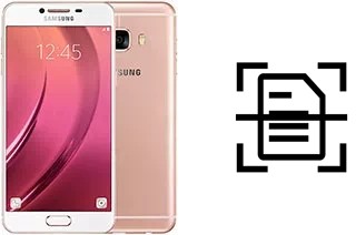 Come scannerizzare su un Samsung Galaxy C5