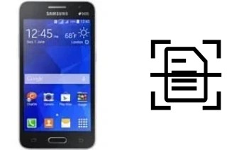 Come scannerizzare su un Samsung Galaxy Core 2 Duos