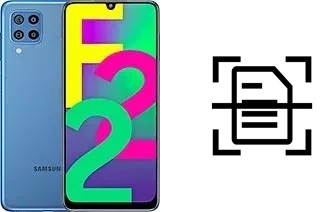 Come scannerizzare su un Samsung Galaxy F22