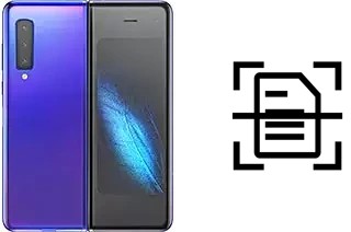 Come scannerizzare su un Samsung Galaxy Fold