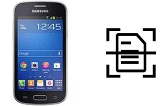 Come scannerizzare su un Samsung Galaxy Fresh S7390