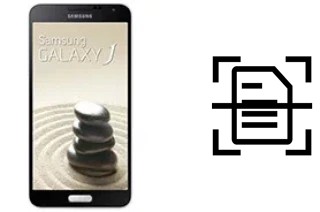 Come scannerizzare su un Samsung Galaxy J