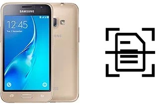 Come scannerizzare su un Samsung Galaxy J1 (2016)