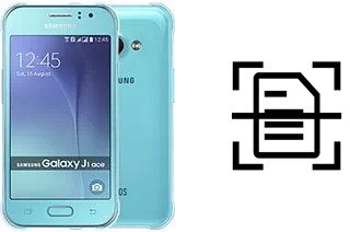 Come scannerizzare su un Samsung Galaxy J1 Ace