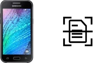 Come scannerizzare su un Samsung Galaxy J1 mini