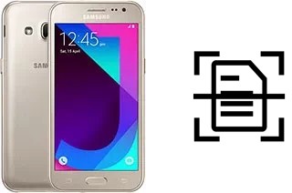 Come scannerizzare su un Samsung Galaxy J2 (2017)