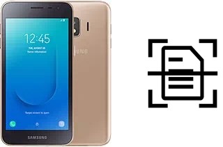 Come scannerizzare su un Samsung Galaxy J2 Core