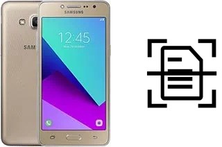 Come scannerizzare su un Samsung Galaxy Grand Prime Plus