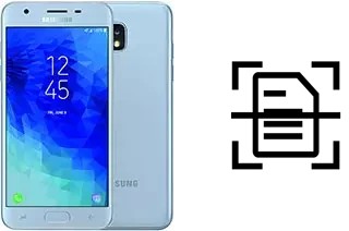 Come scannerizzare su un Samsung Galaxy J3 (2018)