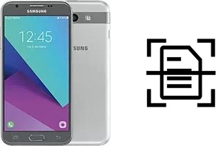 Come scannerizzare su un Samsung Galaxy J3 Emerge