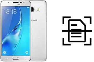 Come scannerizzare su un Samsung Galaxy J5 (2016)