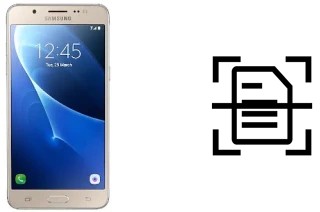 Come scannerizzare su un Samsung Galaxy J5 Metal