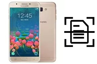 Come scannerizzare su un Samsung Galaxy J5 Prime (2017)