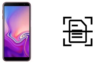 Come scannerizzare su un Samsung Galaxy J6 (2018)