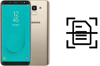 Come scannerizzare su un Samsung Galaxy J6