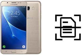 Come scannerizzare su un Samsung Galaxy J7 (2016)